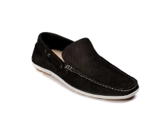 Mocassim Casual Youth Couro Preto 5010 - comprar online