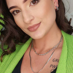 Colar Duplo Com Correntes Grossas Folheado Em Ródio Branco - comprar online