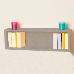 Nicho Retangular Decorativo 70x15x15 Madeirado Em Mdf - loja online