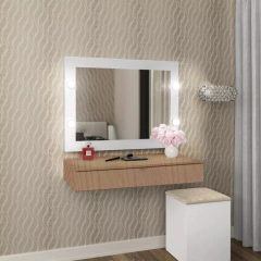 Penteadeira Suspensa Madeirado Em Mdf - comprar online