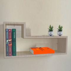 Prateleira Nicho L Madeirado Em Mdf - comprar online