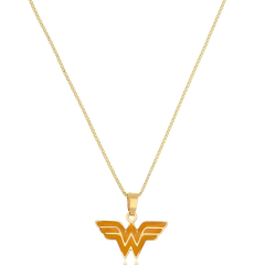 Colar Personalizado Super Heróis Folheado Em Ouro 18k - comprar online