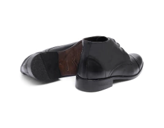 Bota Social Masculina Youth Couro Preto 662 na internet