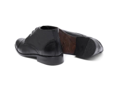 Bota Social Masculina Youth Couro Preto 662 - loja online