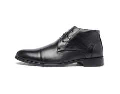 Bota Social Masculina Youth Couro Preto 662 - BIDU SHOP