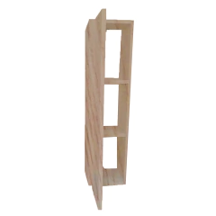 Armário Nicho Toalheiro Madeirado Em Mdf - comprar online