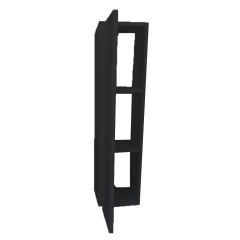 Armário Nicho Toalheiro Preto Em Mdf - comprar online