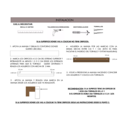 MANIJA TIRADOR CAJON PUERTA - comprar online