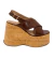 Sandália Juana Cortiça Cacau - comprar online