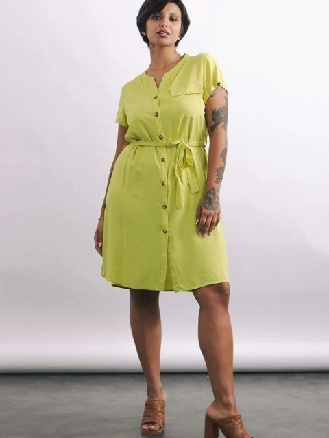 Vestido camisero Aldana