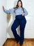 Wide leg elastizado Blue