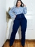 Wide leg elastizado Blue en internet