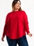 Maxi Sweater Carmín - comprar online