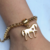 Pulseira Country Cavalo Coração
