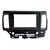MOLDURA ICARPAD 9 POLEGADAS MITSUBISHI LANCER 2008/15 PRETO FOSCO