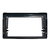 MOLDURA ICARPAD 9 POLEGADAS FIAT BRAVO 2010/2016 PRETO FOSCO