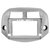 MOLDURA ICARPAD 10.1 POL. TOYOTA RAV4 2006/13 PRATA