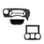 MOLDURA ICARPAD 10 POLEGADAS JEEP WRANGLER 2015/16 PRETO - comprar online
