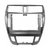 MOLDURA ICARPAD 10 POL. HONDA CITY 2009/14 AC. DIGITAL PRATA