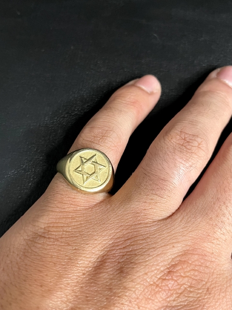 Anel estrela de Davi