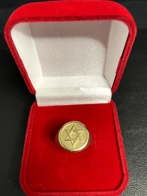 Anel estrela de Davi