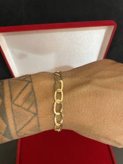 Promoção cordão pulseira e pingente laminado 6 m vazado - IMPÉRIO DO CORDÃO