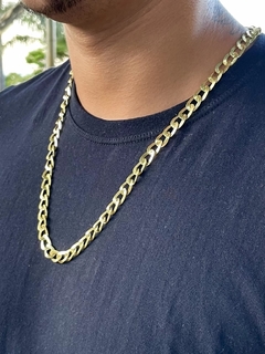 Promoção cordão pulseira e pingente laminado 7m - loja online