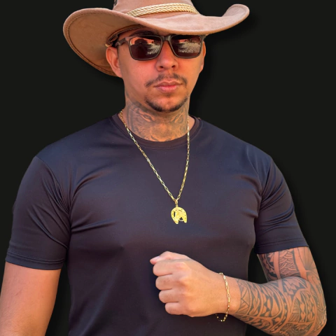 Cordão pulseira e pingente Cartier 2 mm