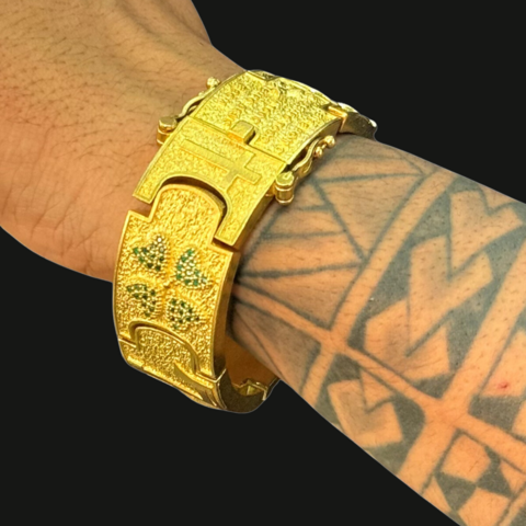 Bracelete Cravejado 777