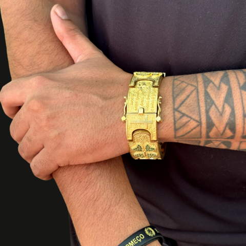 Bracelete Cravejado 777