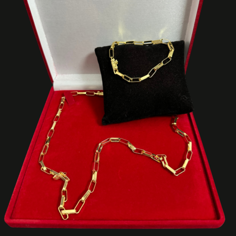 Cordão e pulseira cartier 5m