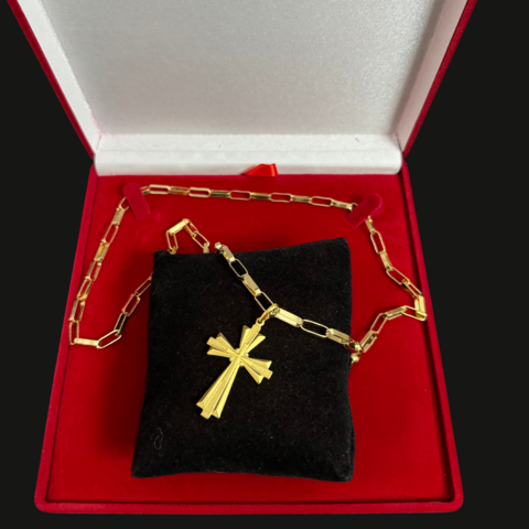 Cordão e pingente cartier 5m