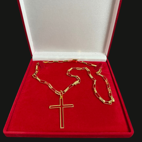 Cordão e pingente cartier 5m