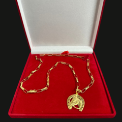 Cordão e pingente cartier 5m - loja online