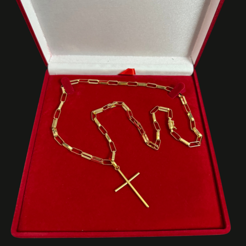Cordão e pingente cartier 5m