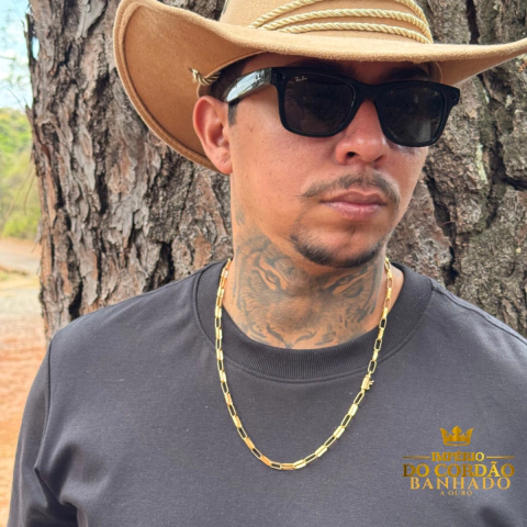 Cordão CARTIE 5 mm banhado a ouro - comprar online