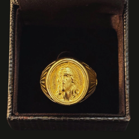 Anel Face de Cristo - comprar online