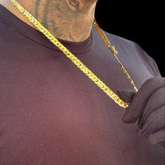 Cordão e Pulseira laminado 5 mm curto - comprar online