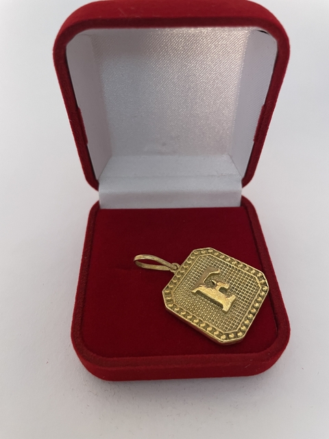 Pingente personalizado letras
