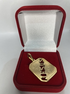 Pingente placa Jesus