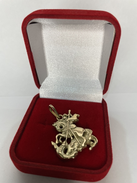 Pingente masculino São Jorge