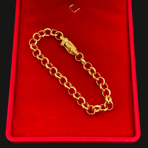 Pulseira feminina elo português 5m - comprar online
