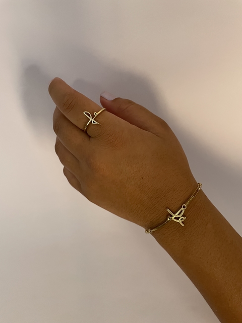 Pulseira feminina fé 1m