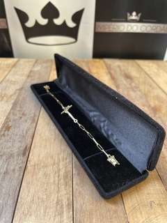 Pulseira feminina fé 1m - IMPÉRIO DO CORDÃO