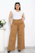 Wide Leg Elastizado Camel (48 al 60) - comprar online