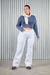 Wide Leg Blanco Elastizado (46 al 54) - comprar online