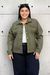 Campera de Jean Verde Militar - comprar online