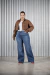 Wide Leg Azul Elastizado CN (46 a 54) - comprar online
