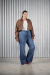Wide Leg Azul Elastizado CN (46 a 54) - Matilda Talles Reales