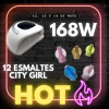 ☻ HOT REVOLUTION ☻ COMBO 3: Cabina 168w + 12 Esmaltes City